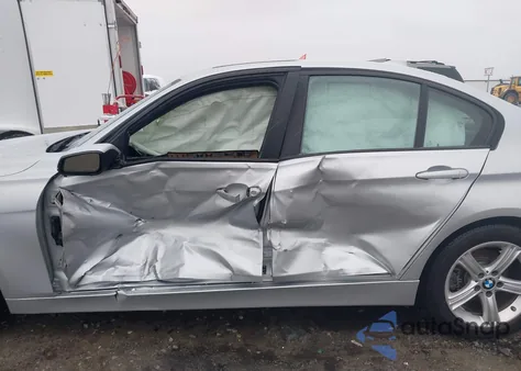 2014 BMW 328I из США, поврежденный, VIN WBA3A5G54ENP30557